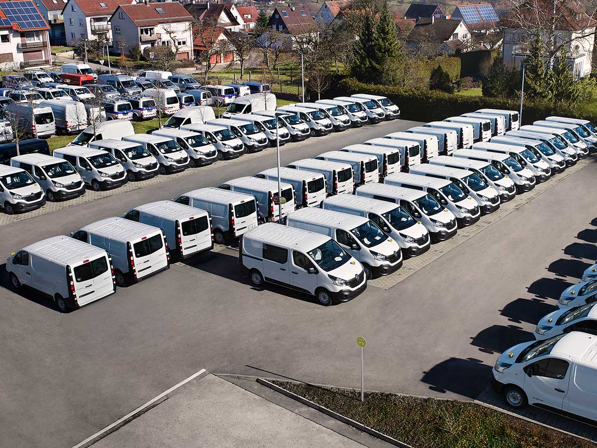 van racking for fleets