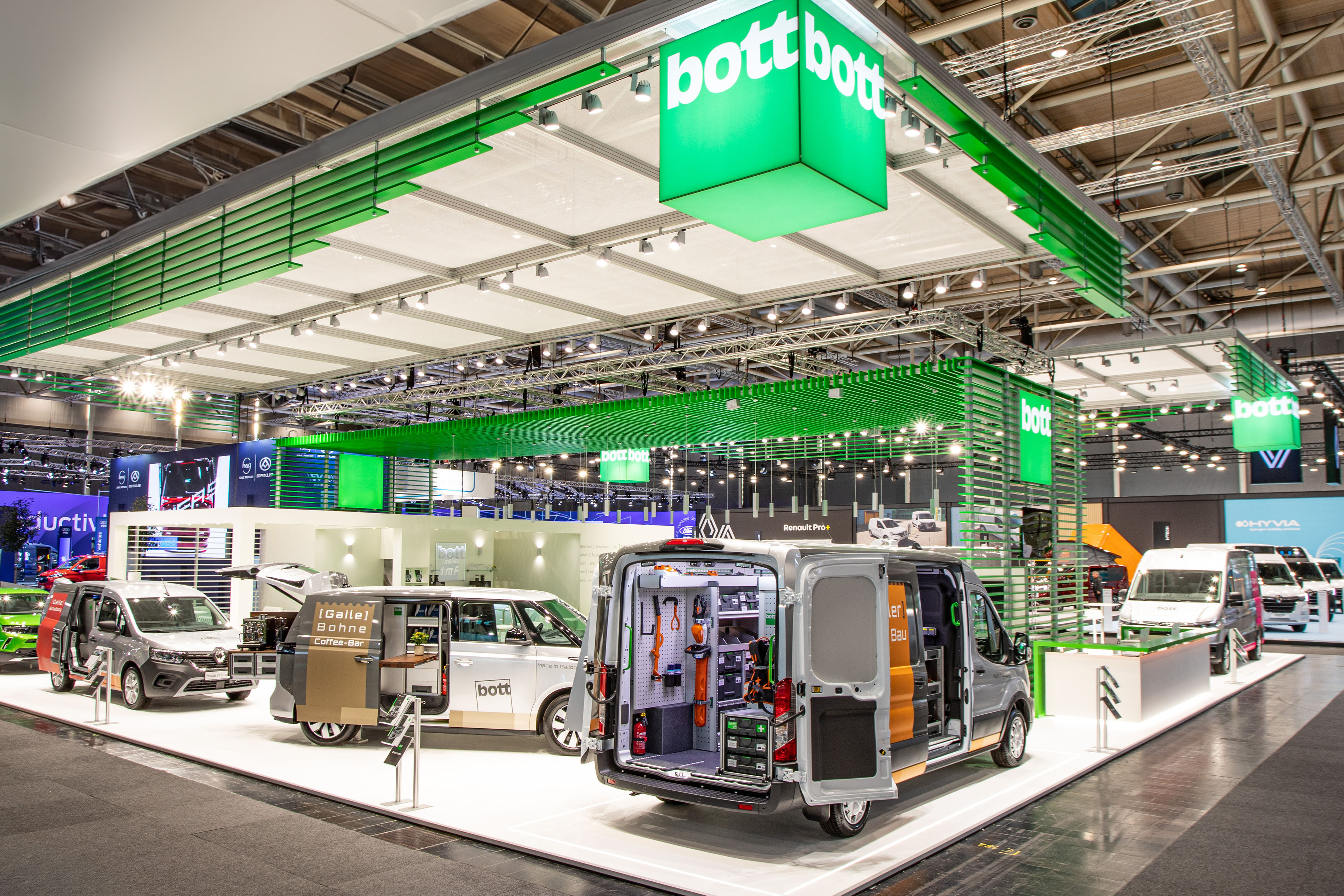 bott Messestand auf der IAA Transportation 2022 in Hannover
