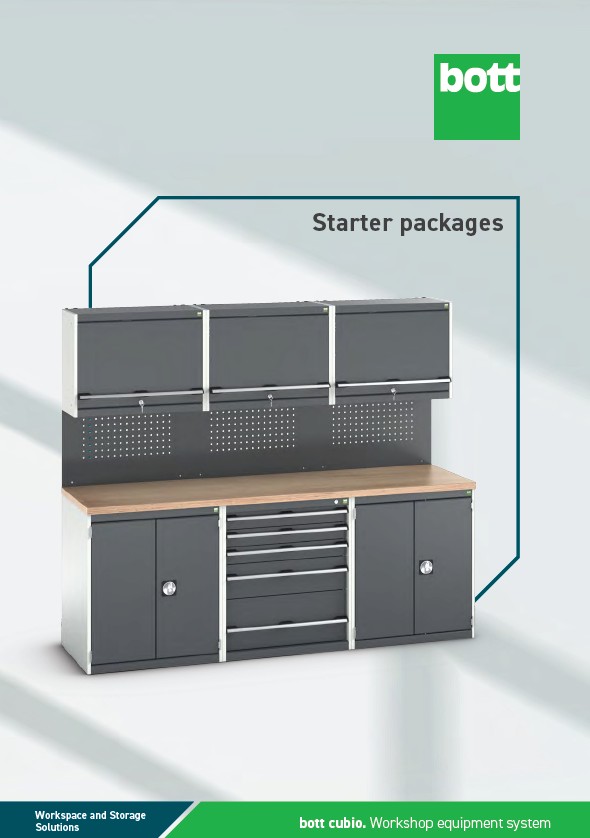 Workspace and Storage cubio starter package