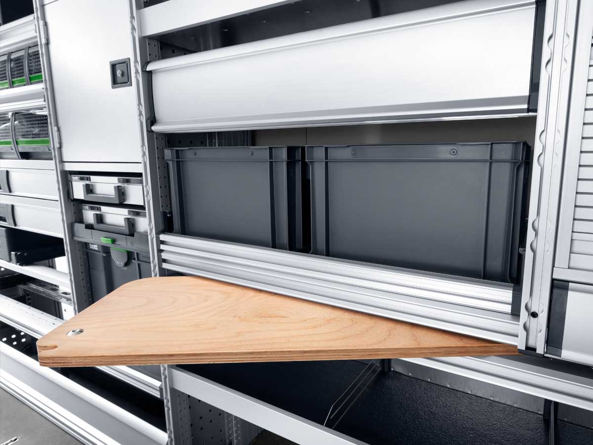 bott shelving systems for vans