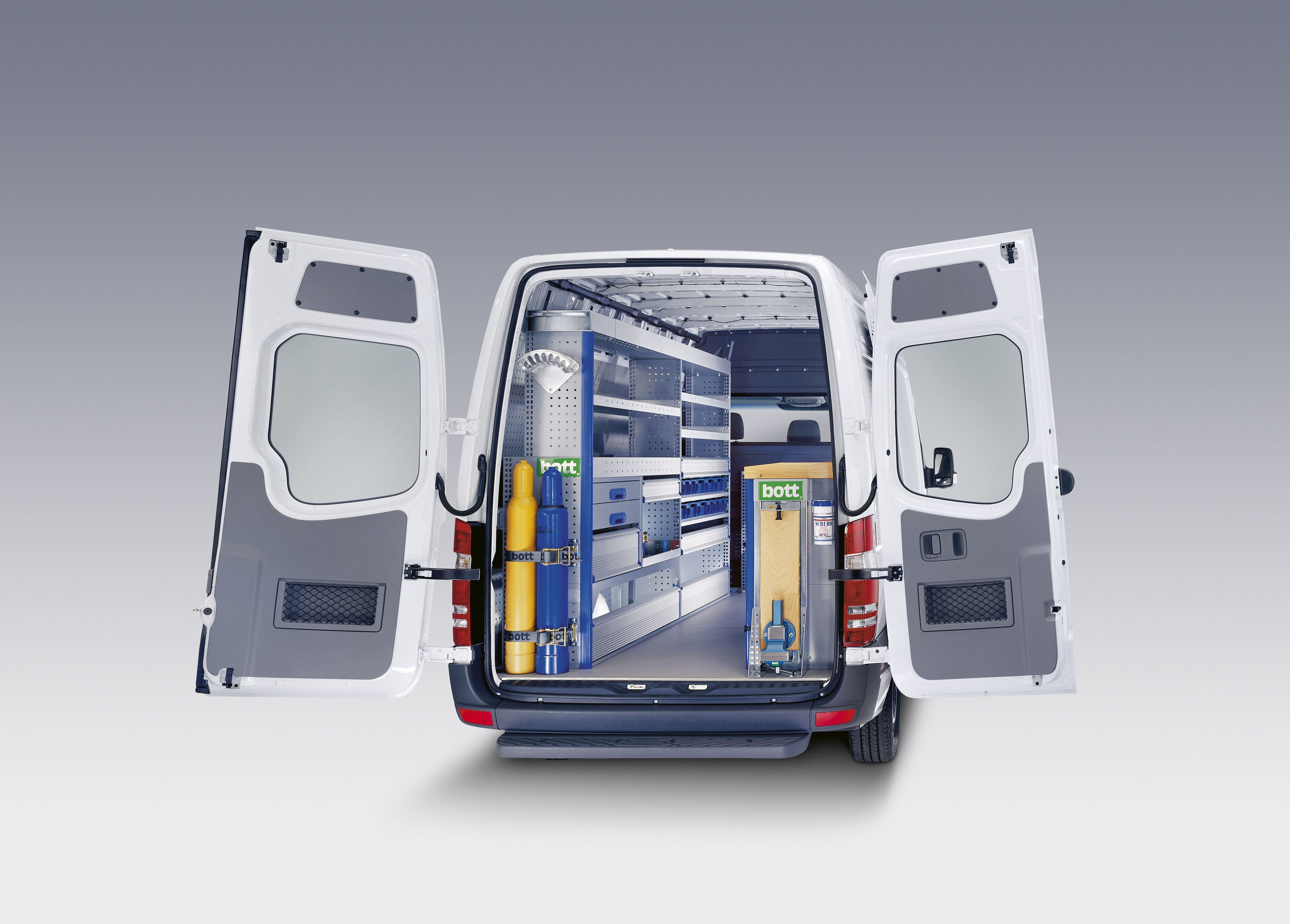 new product area: van racking