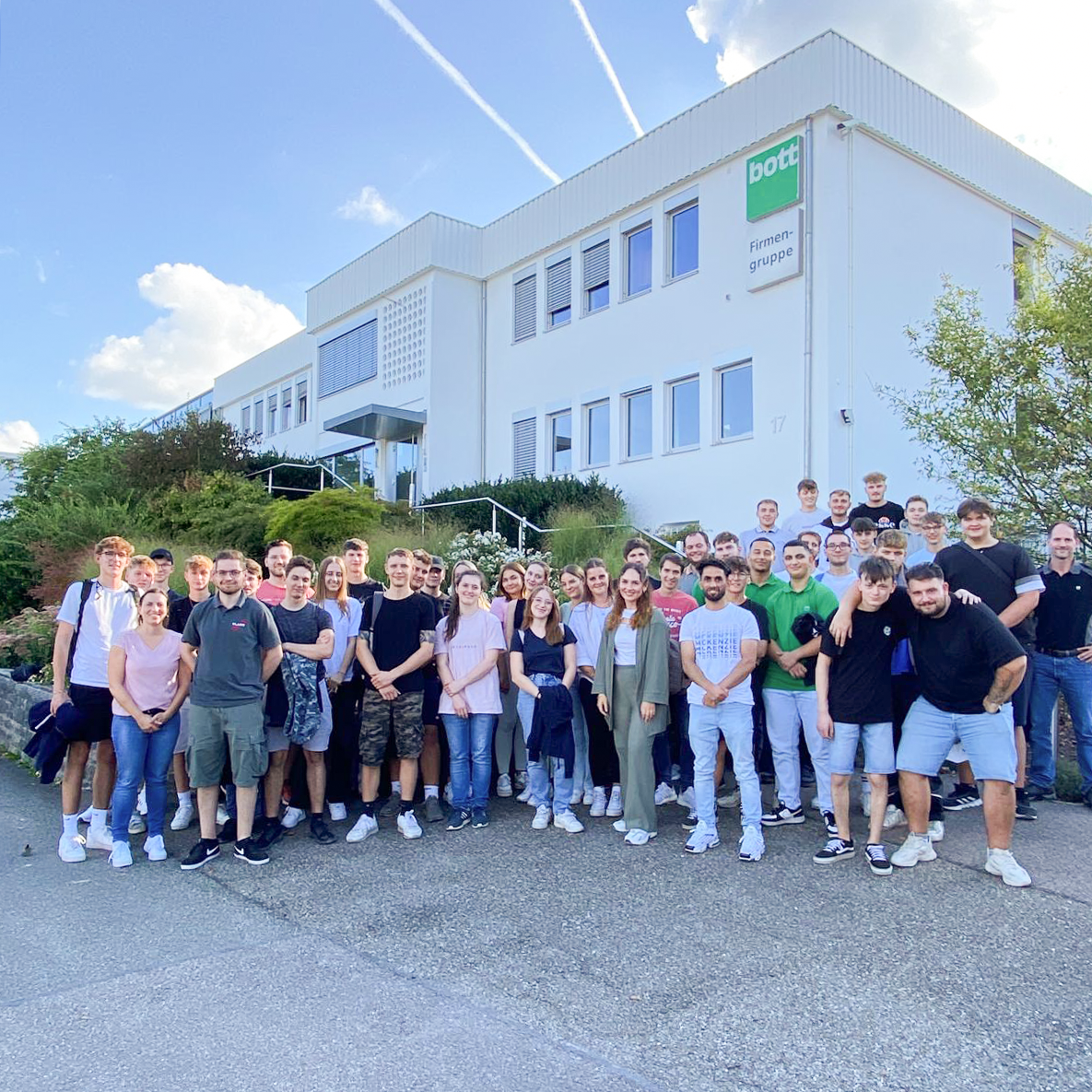Gruppenfoto unserer Azubis