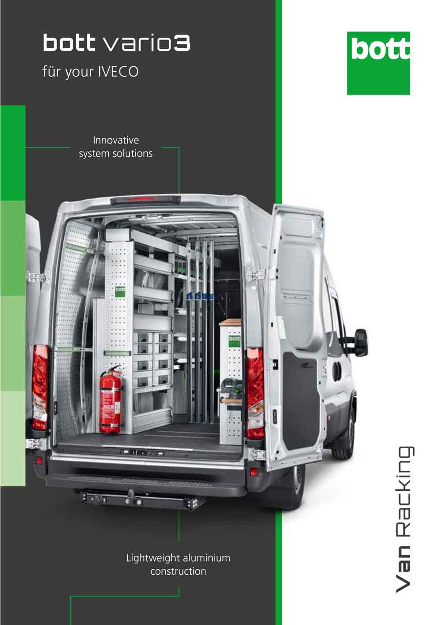 bott vario3 van racking for your IVECO