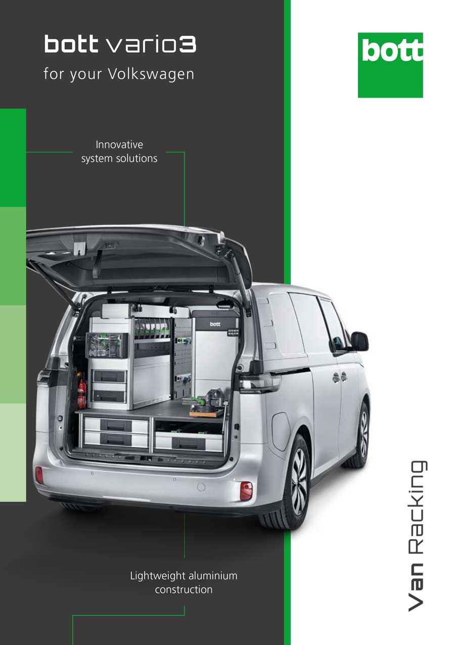 bott vario3 van racking for your Volkswagen