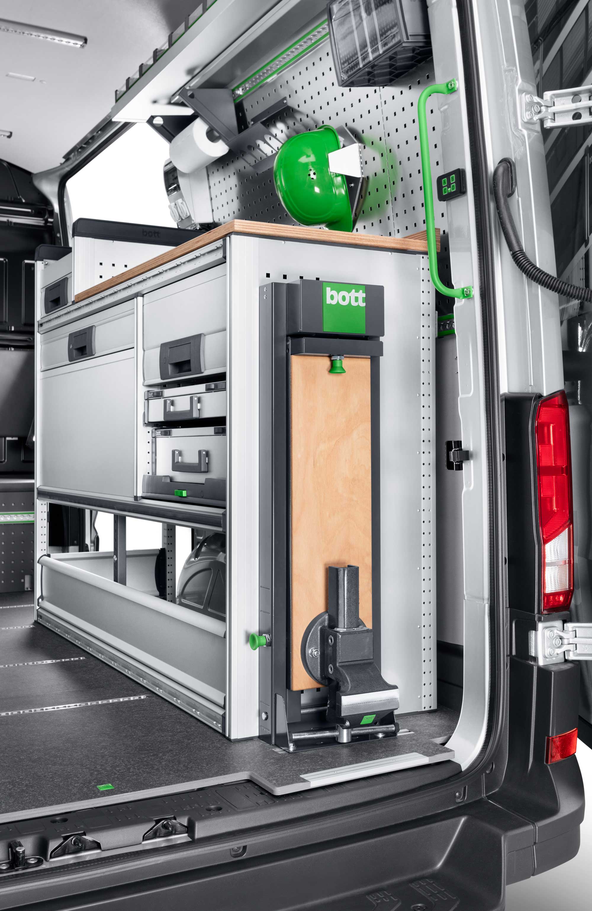 van racking by brand: mobile workplace
