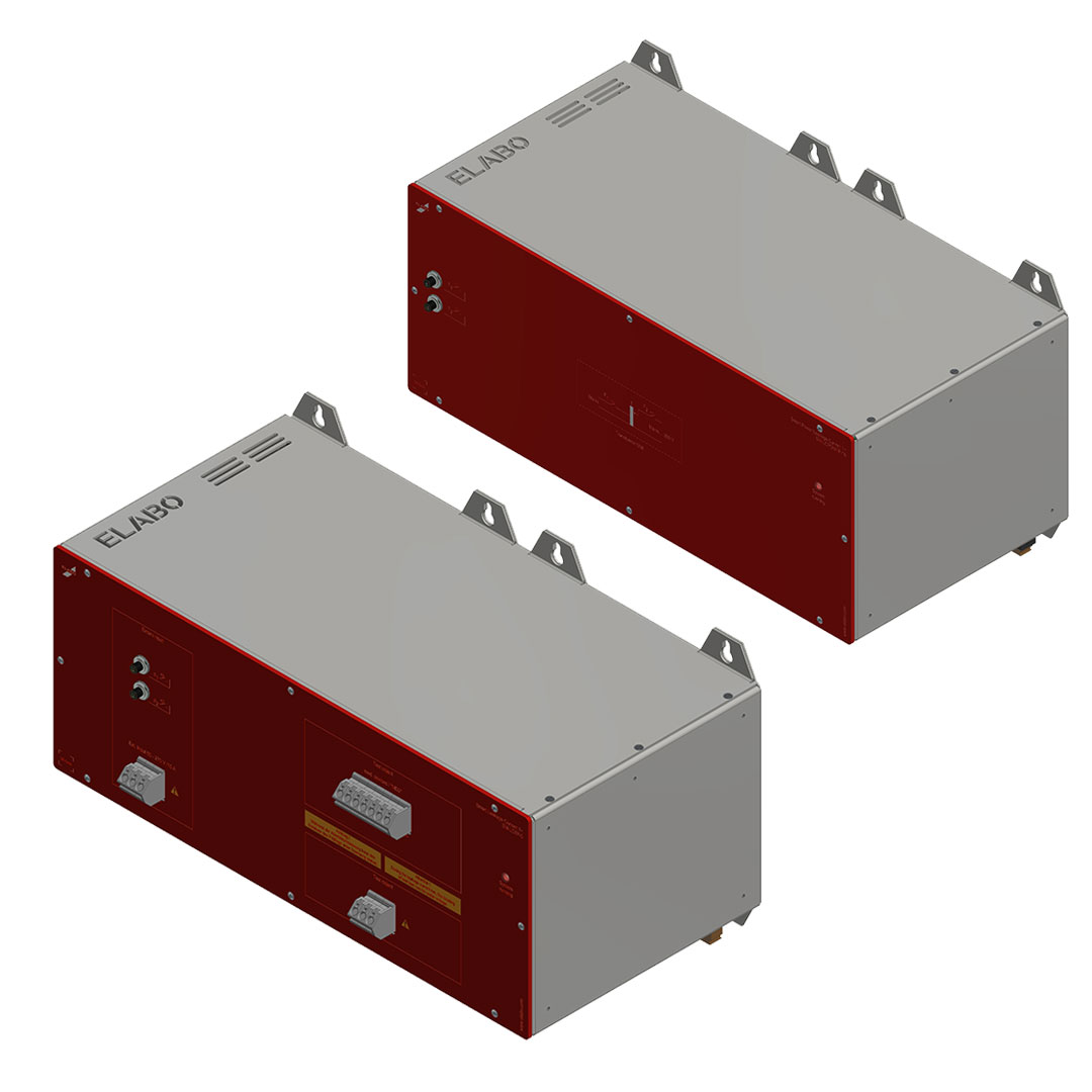 Ableitstrommessgerät mit Versorgung erdgebunden