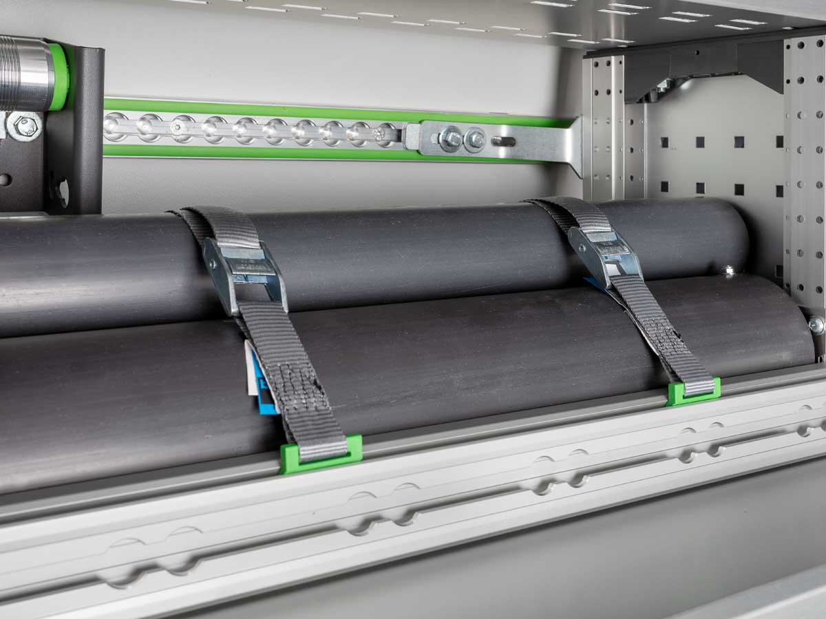 Load securing: van racking for vans