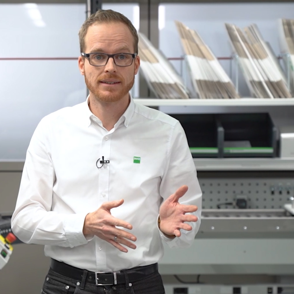 Manuel Rösinger, Leiter für Arbeitsplatzsysteme in der Bott Gruppe