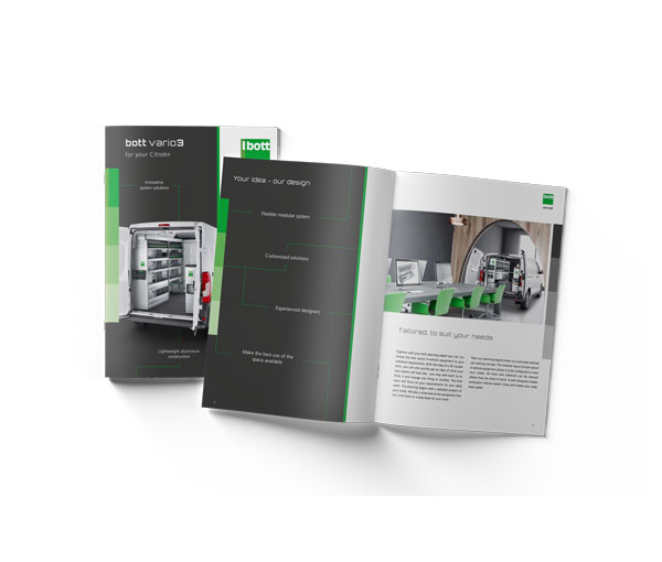 bott vario3 van racking for your Citroen