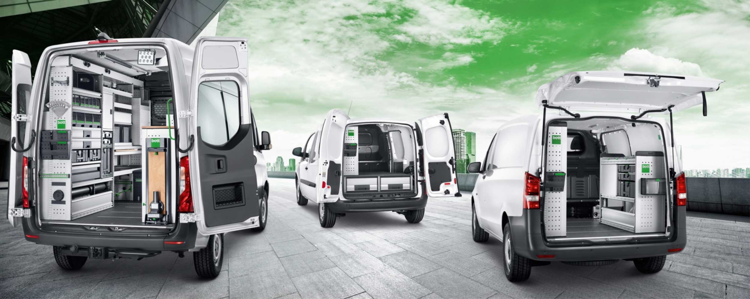 Van racking for Mercedes Vito All trades