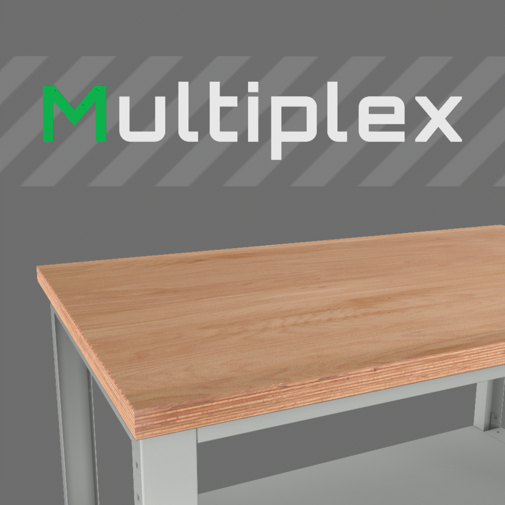 bott Werkbank-Arbeitsplatten: Multiplex, Laminat, ESD, Edelstahl und Linoleum für verschiedene Einsatzbereiche