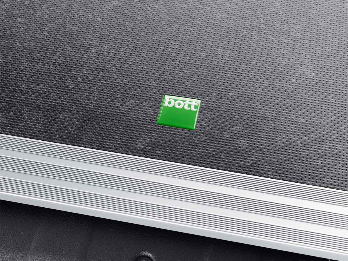 bott vario floor panels are non-slip and offer a high degree of safety.