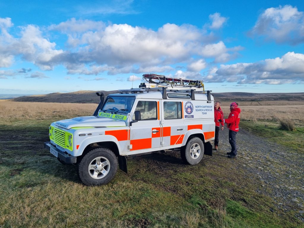 Van Guard helps North Dartmoor Search & Rescue