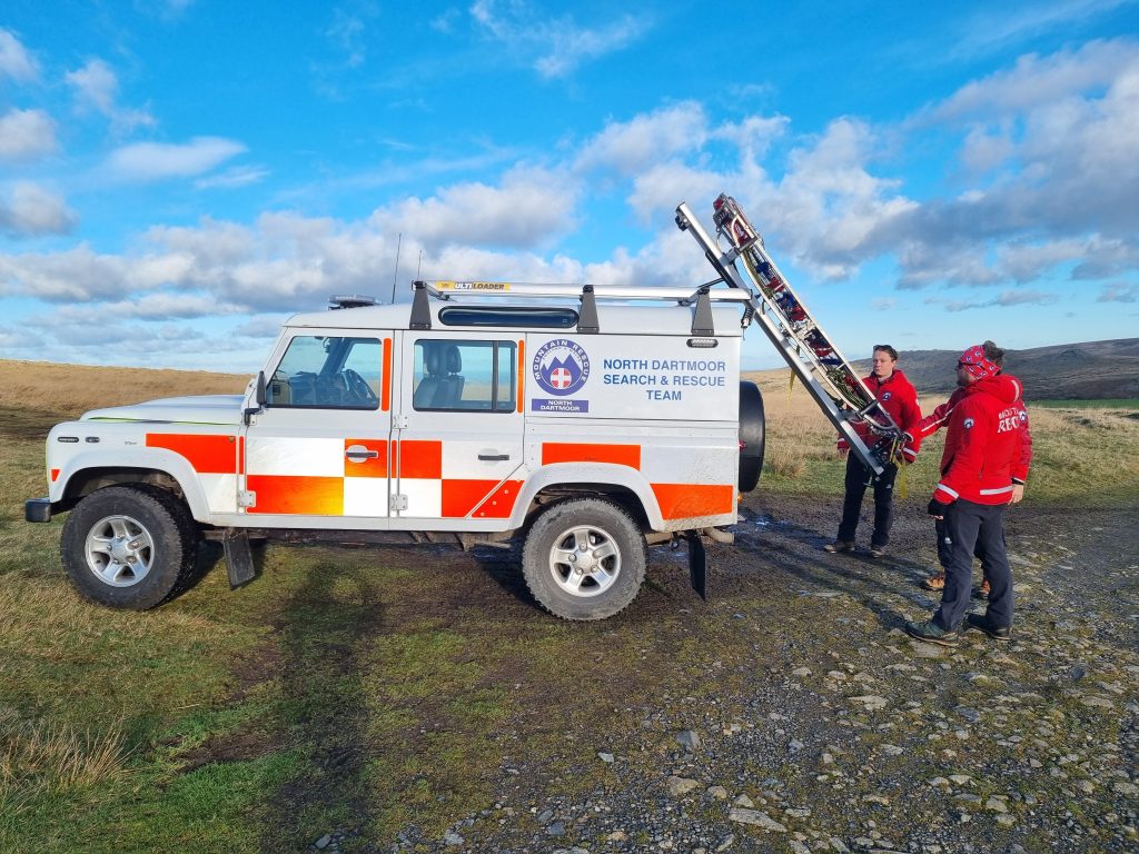 Van Guard helps North Dartmoor Search & Rescue