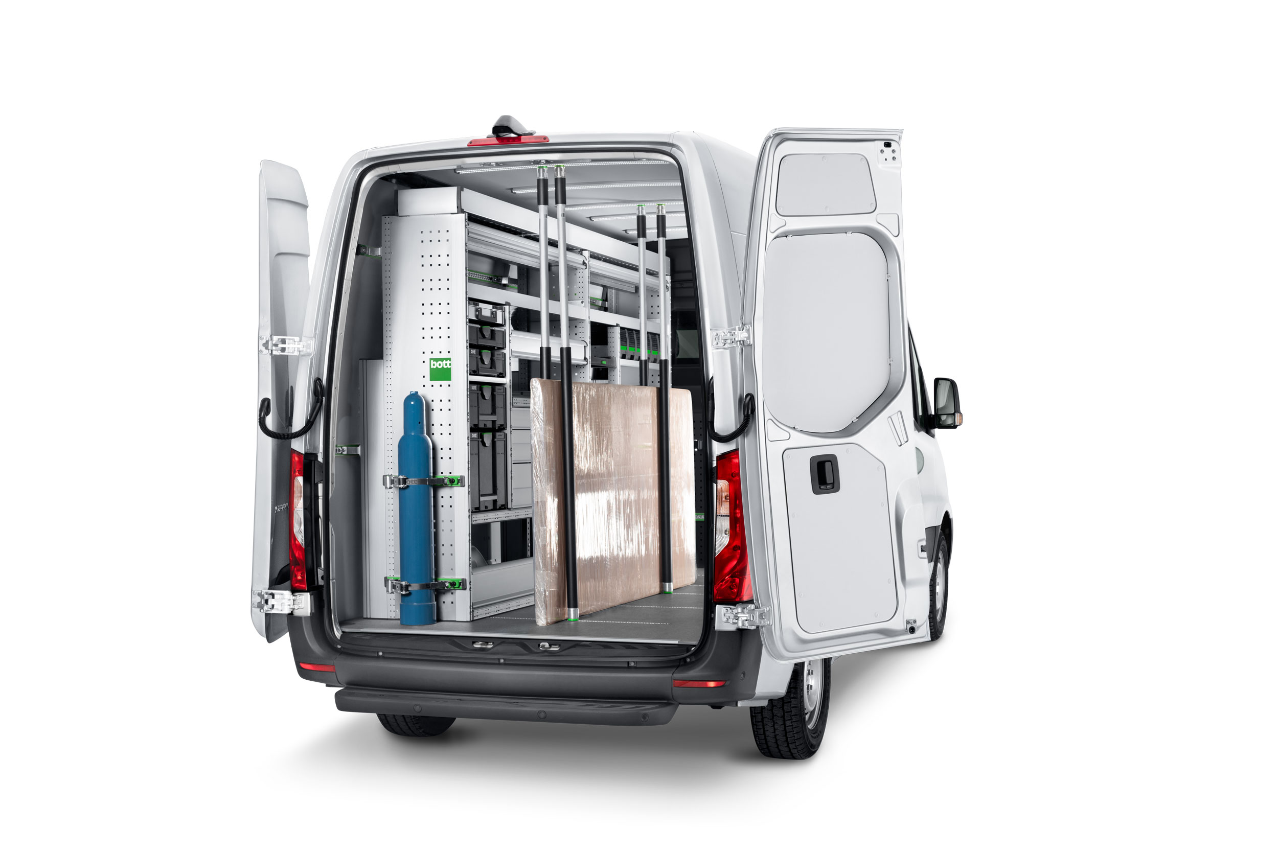 Van racking for trade, service and fleets