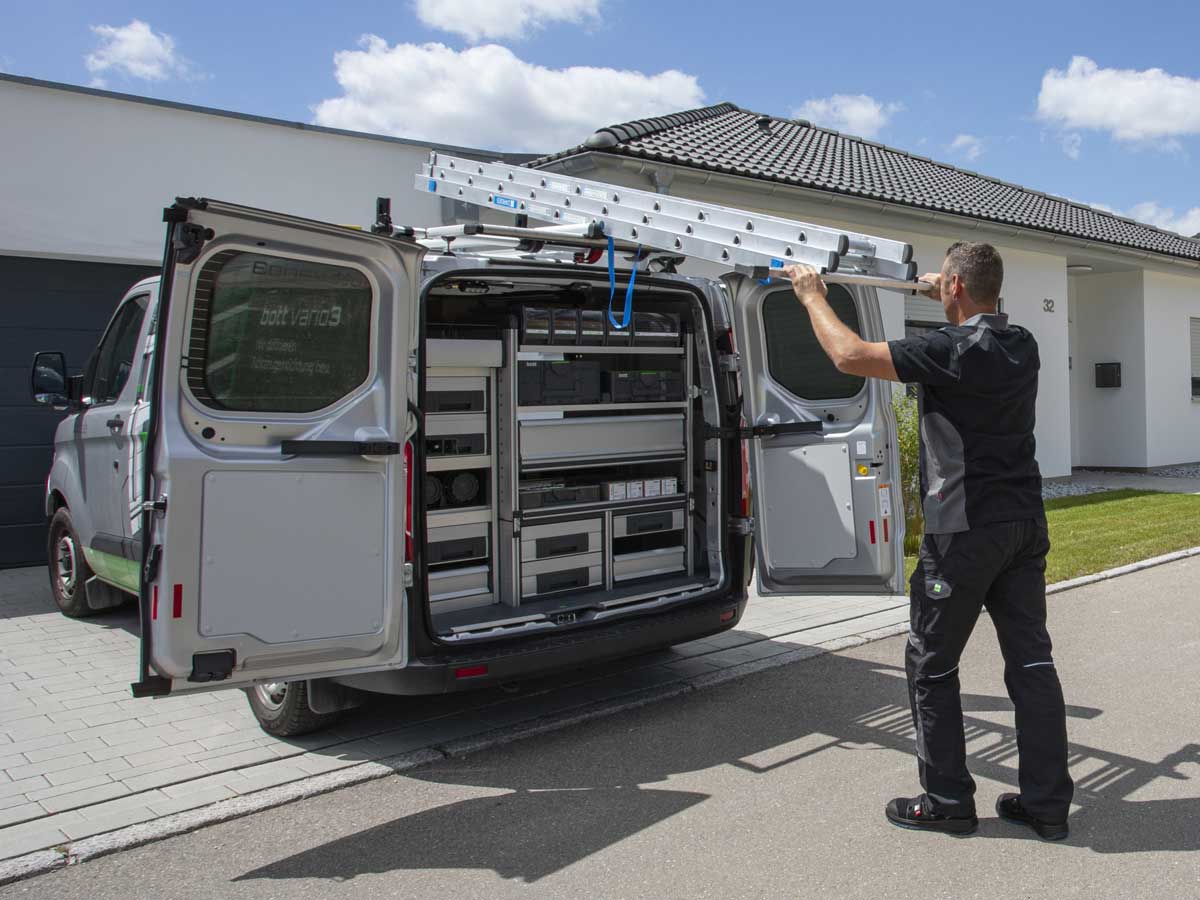 van racking: Roof rack systems